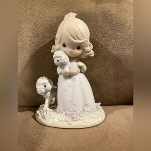 Precious Moments “The Lord is My Shepherd” figurine